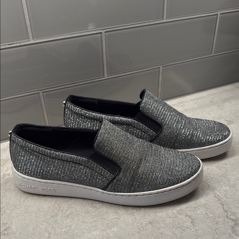 🧡 MICHAEL KORS SLIP ON SPARKLE SNEAKER